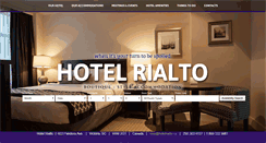Desktop Screenshot of hotelrialto.ca
